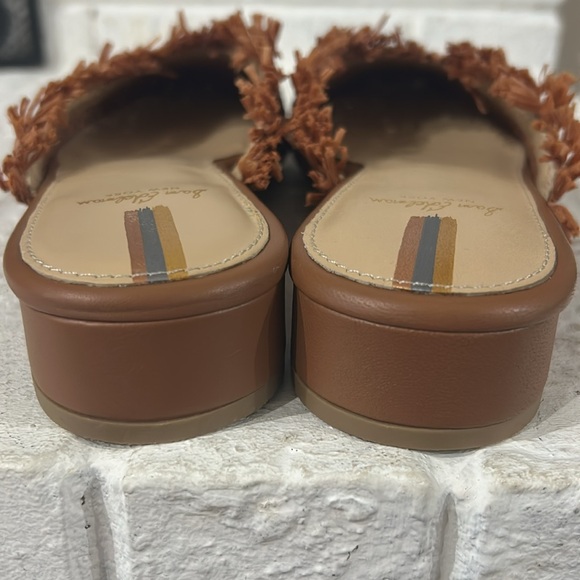 Sam Edelman Women's Reeta Mule Brown Open Weave Fringe Tassel Size 8 - Picture 6 of 12